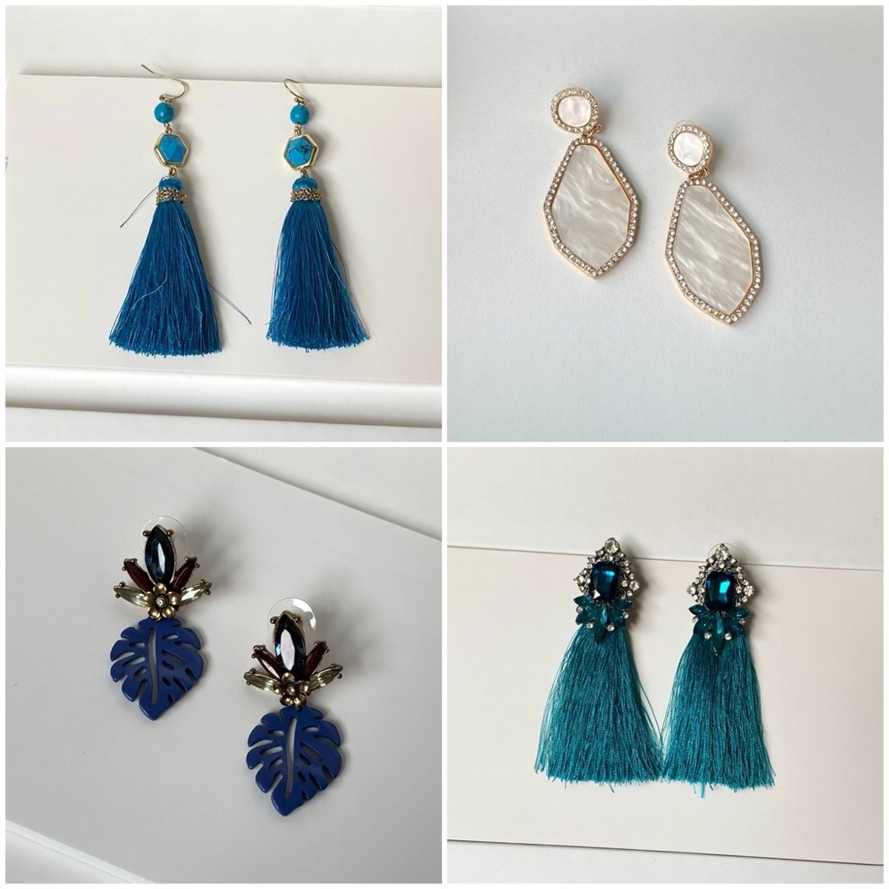 Earrings bundle 4 pairs